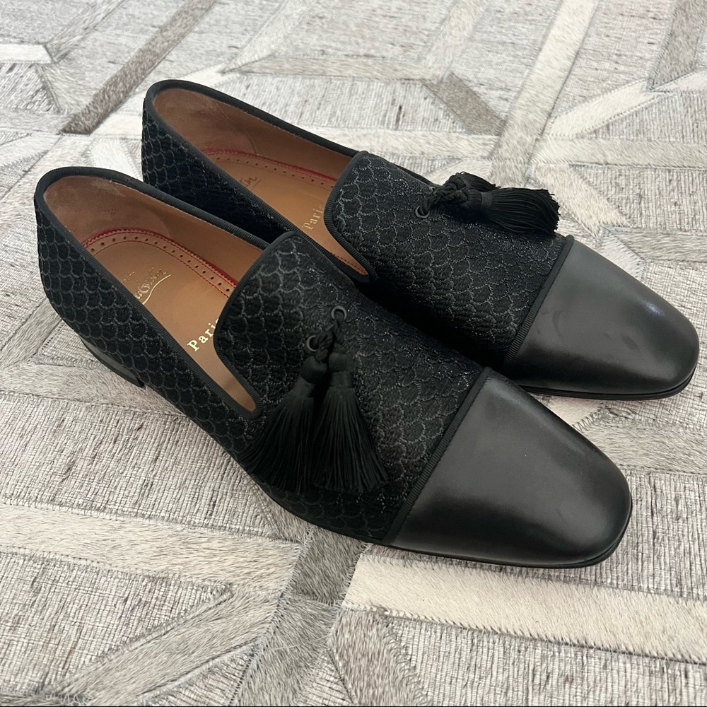 Christian Louboutin mens dandelions tasel